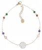 BRACELET GOLD CELEBRITY NEREZOVÁ OCEL